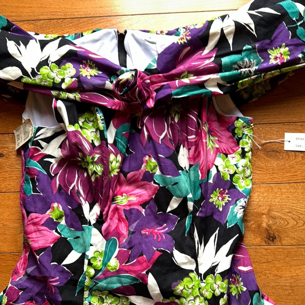 Vintage 80s Sugar Dress NWT (from Hills) Size 9 - Picture 7 of 11